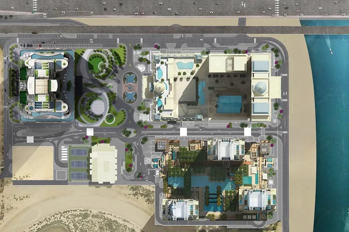 Al Habtoor Tower locatie 2